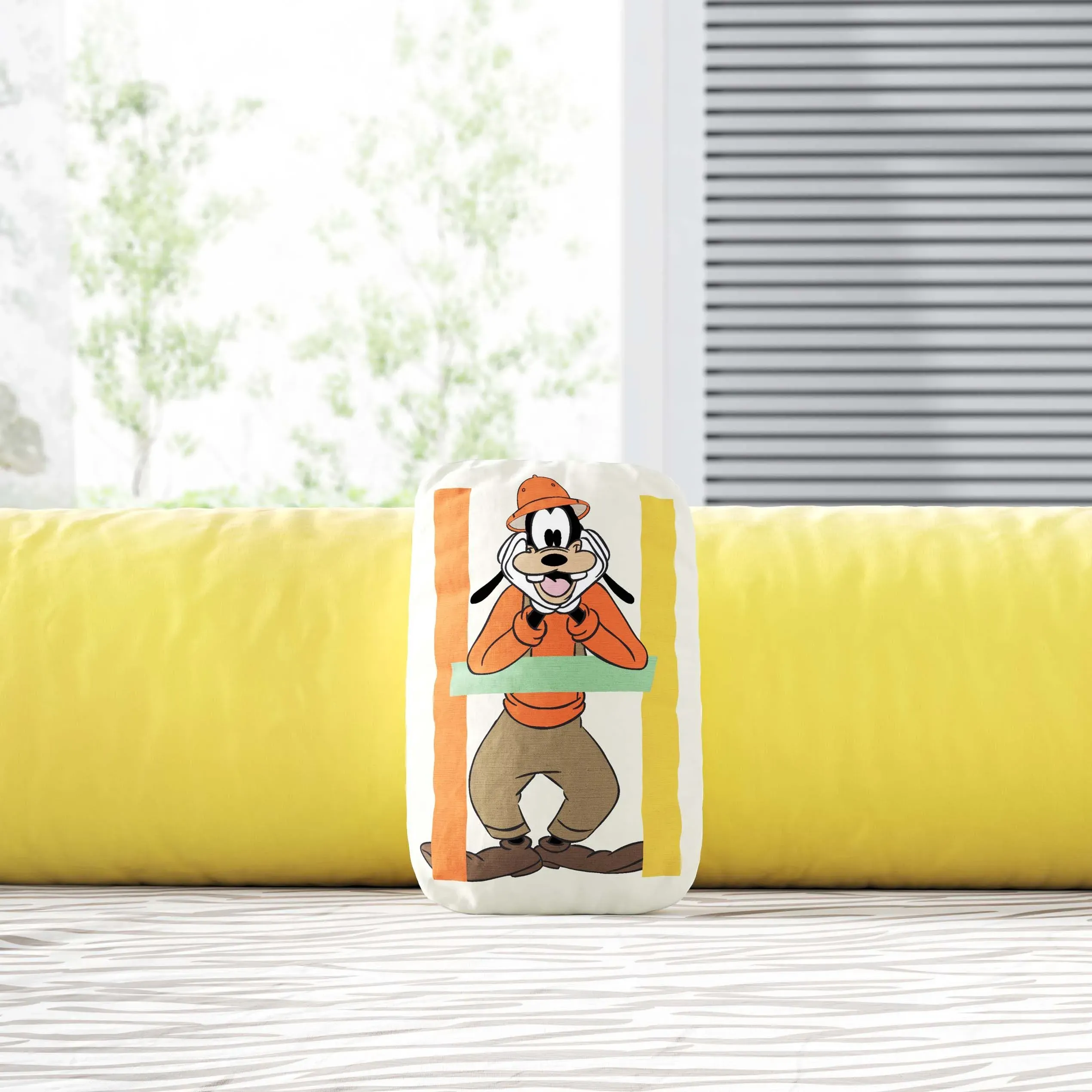 Almofada Pateta Safári Letra H 20cm