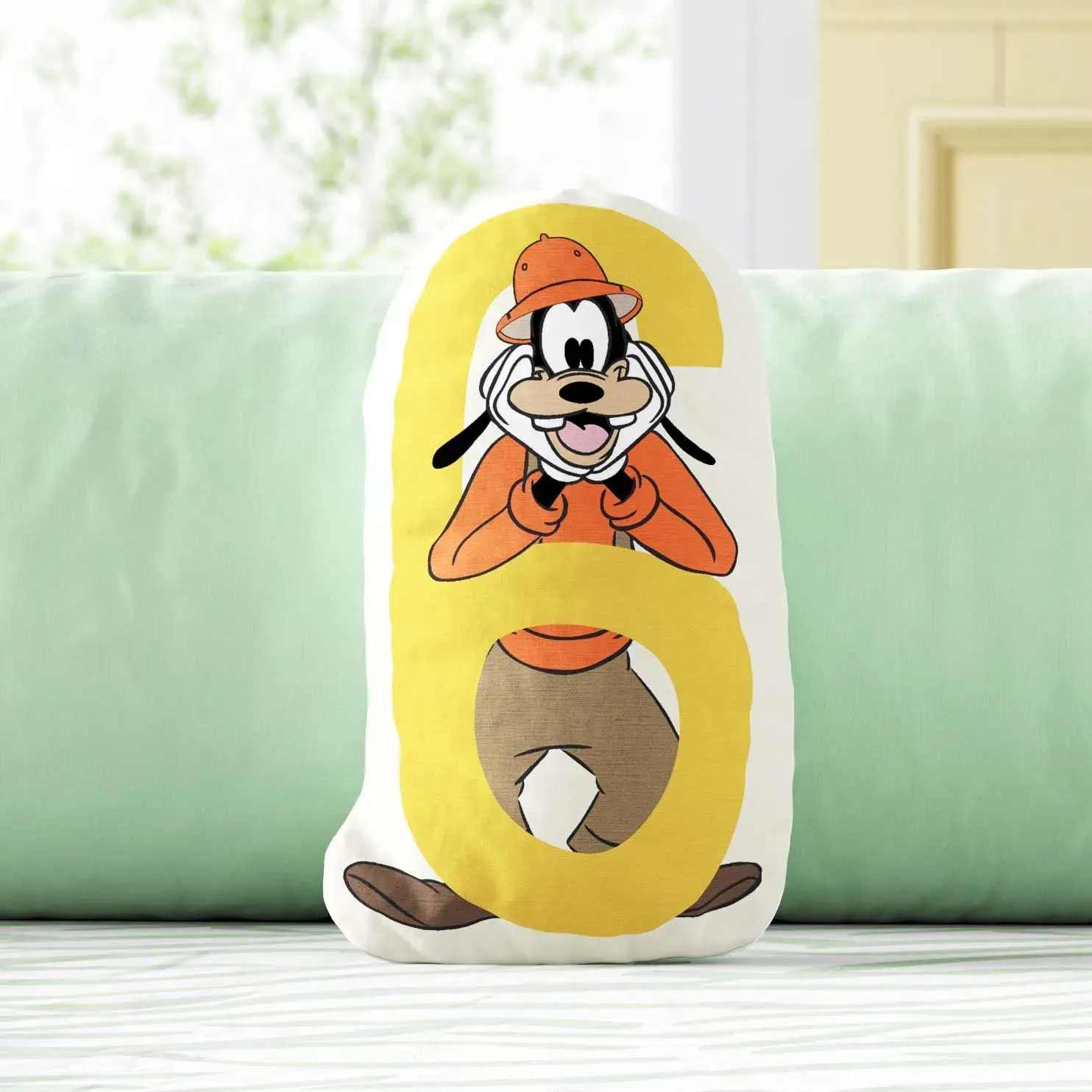 Almofada Mesversário Pateta Safári 6 Meses 20cm