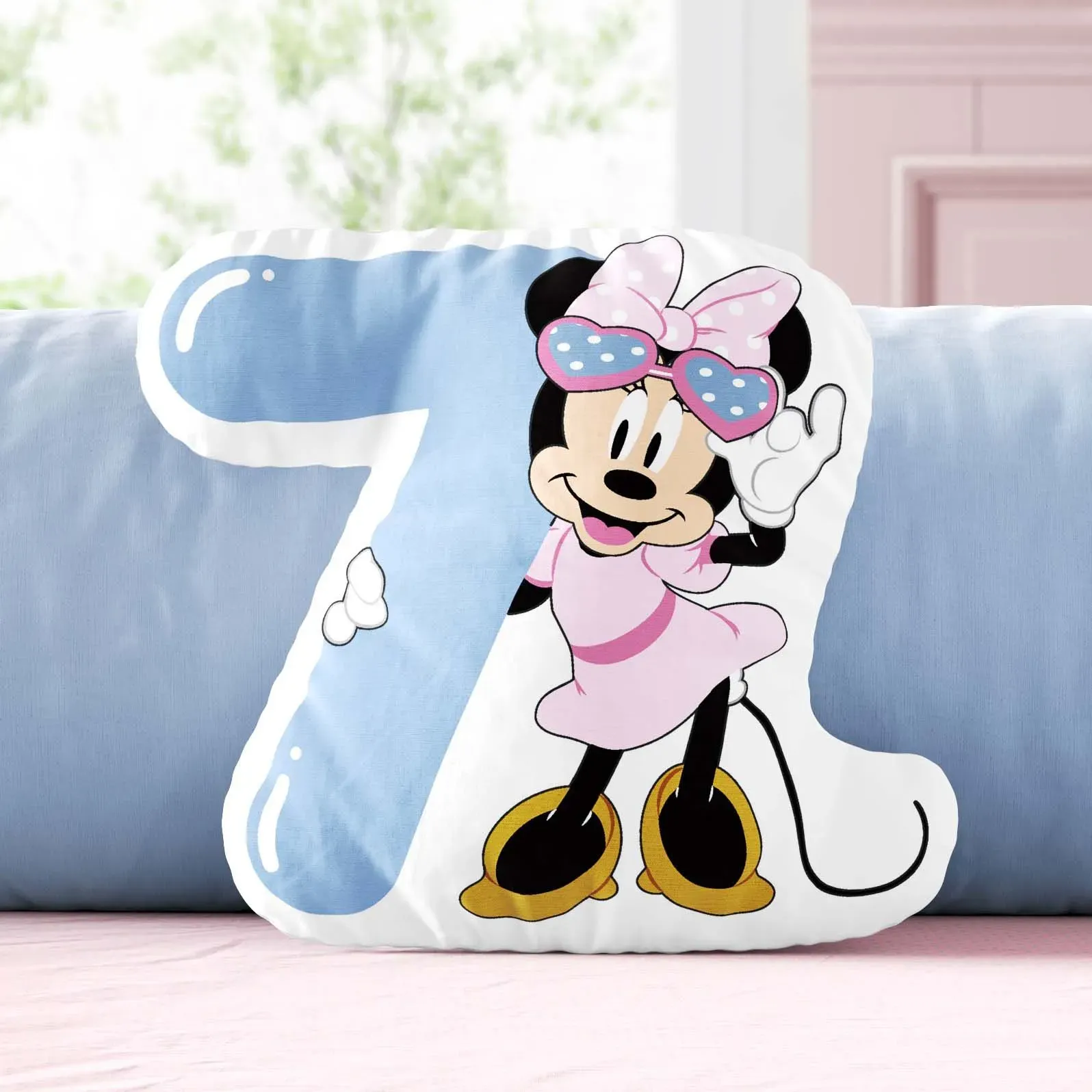 Almofada Mesversário 7 meses Minnie