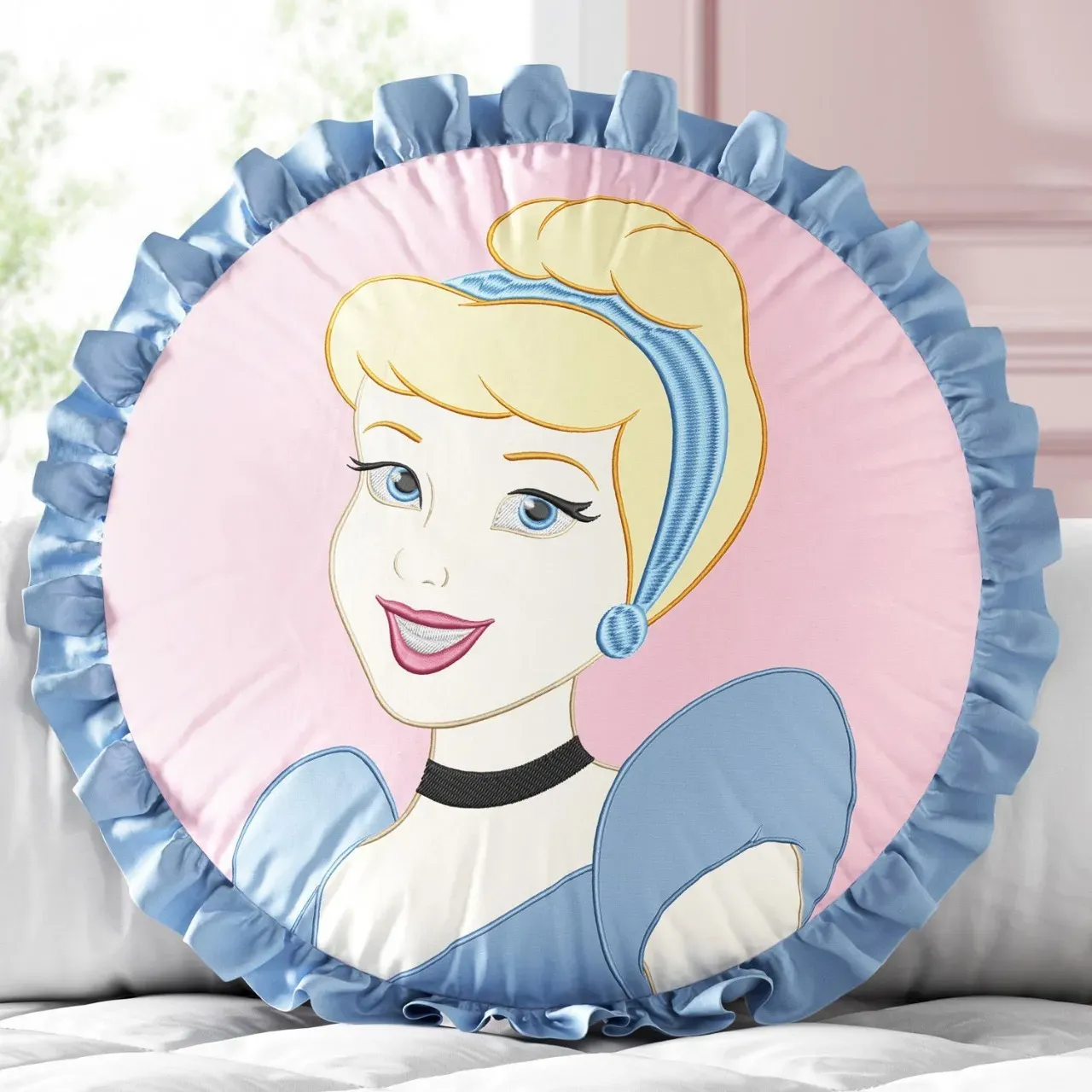 Almofada Redonda Cinderela