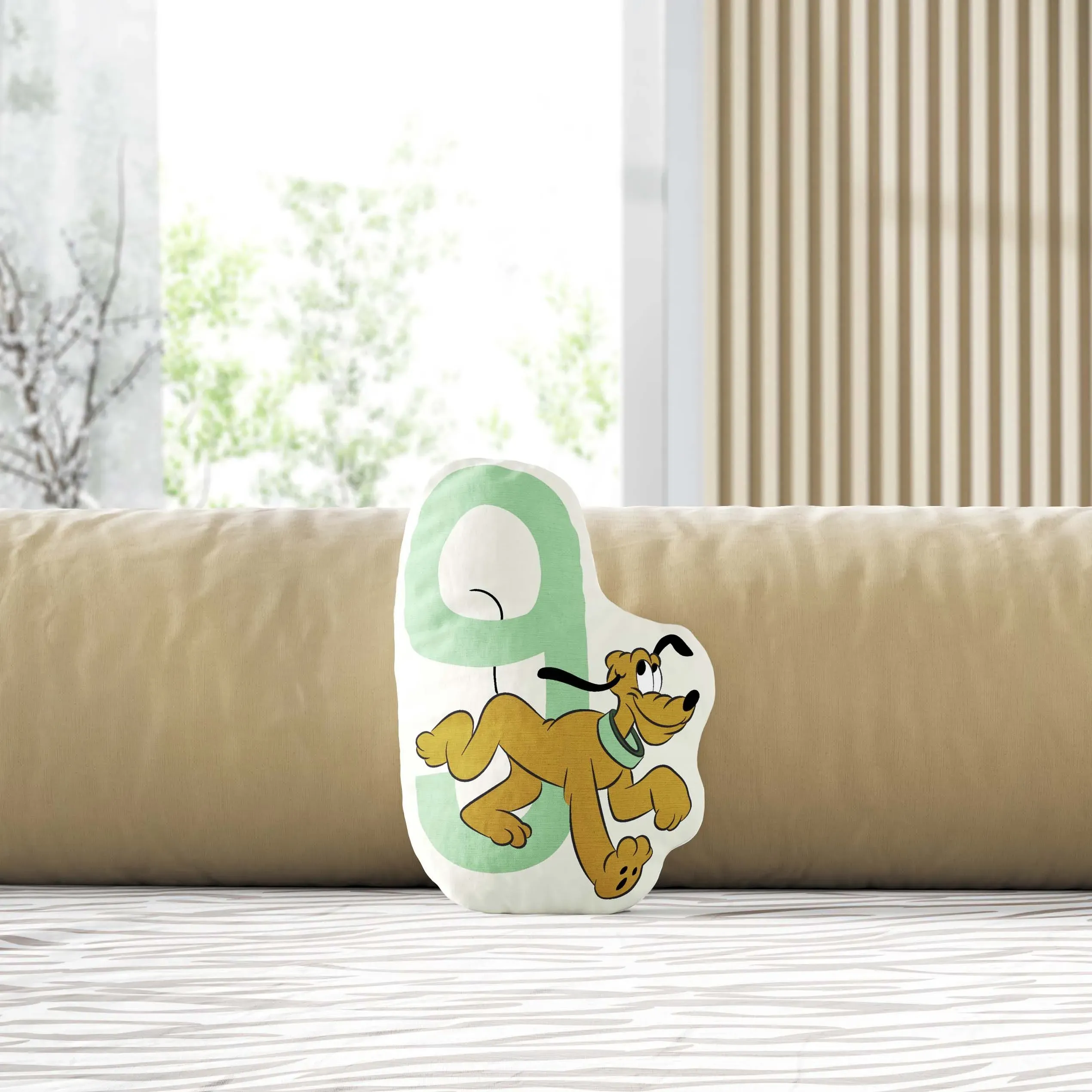 Almofada Mesversário Pluto Safári 9 Meses 20cm