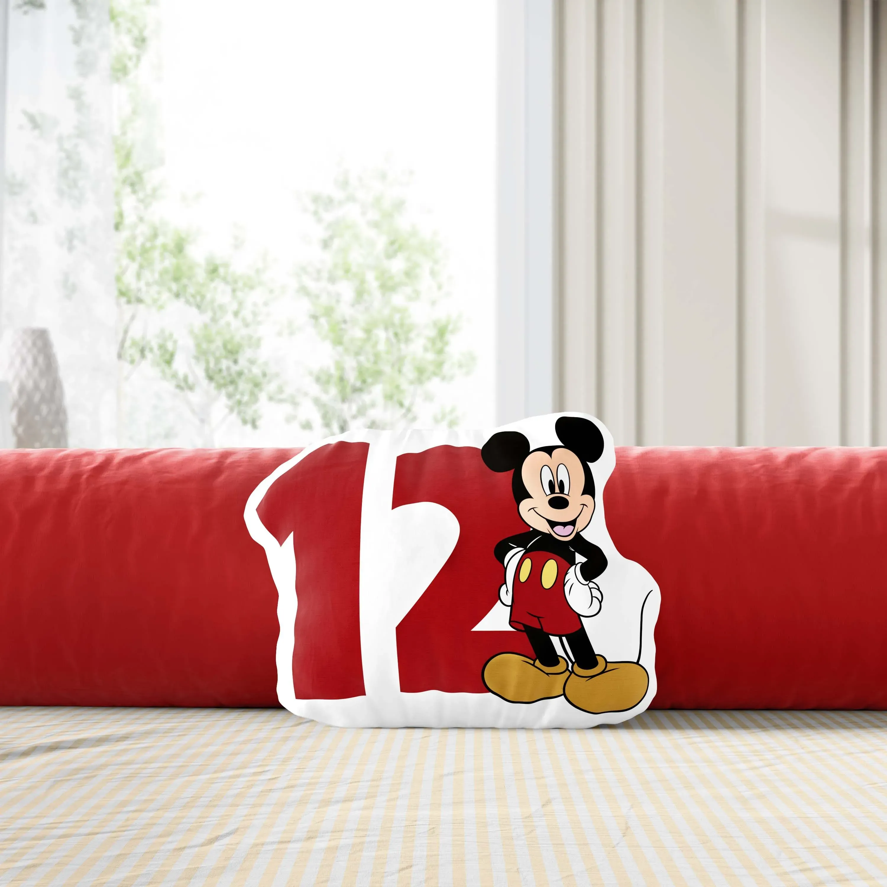 Almofada Mesversário 12 meses Mickey