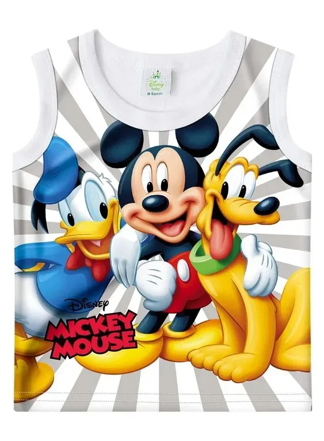 Regata Bebê Mickey G