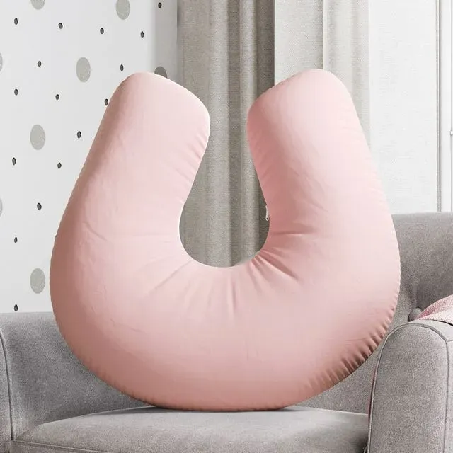 Almofada Amamentação Rosé Bebê